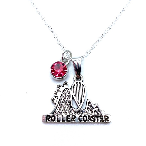 Roller Coaster Necklace May Be Personalized - Picture 6 of 8